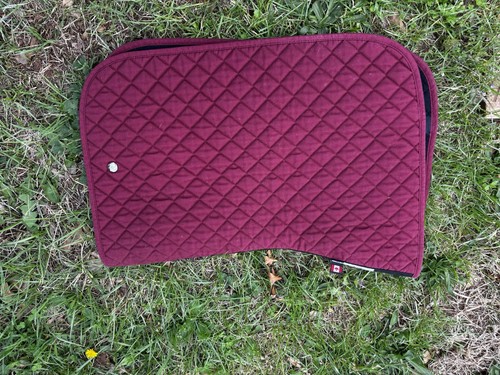 Ogilvy Jump Baby Pad - Burgundy / Full Horse