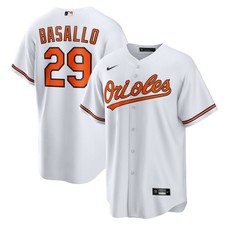 Baltimore Orioles Samuel Basallo #29 Nike White Home 2026 Official MLB Jersey