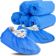 50Pack Shoe Covers Disposable Non Slip Booties for Men Women Cleaning Protection
