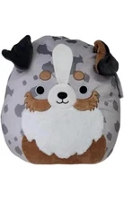 Squishmallow Official Kellytoy Collectible-Squishy Soft Animals-white & Gray-16”