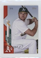 2020 Topps Mini Update Series Red /5 Austin Allen #U-278 12i0