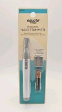 Equate Personal Hair Trimmer wet/dry Rinseable Dual Blades NEW
