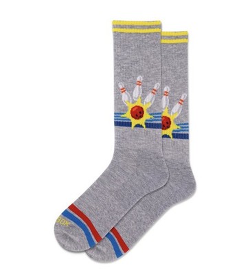 NWT Hot Sox Bowling Men s Crew Sock, Unisex