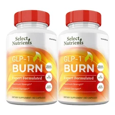 GLP-1 Burn Capsules, Max Strength, GLP 1 Capsules All Natural Pills (2 Pack)