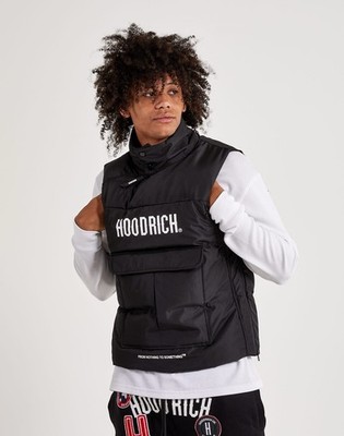 Hoodrich Men's Kraze Puffer Gilet Vest - Black, Size Large NWT