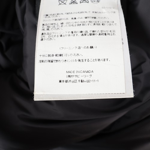 Canada Goose JASPER Polyester Down jacket M Men's Black 3438JM Sotheby Overall - Picture 8 of 18
