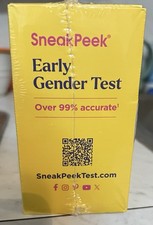 SneakPeek Early Gender Test Lab Fee Not Included Exp 07/2026 NEW Sealed