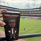 New ListingTupac Shakur Orioles Baseball Bobblehead, Boxed Plastic Figure