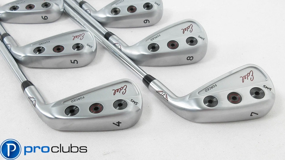 Mint! EDEL SMS FORGED IRONS 4-PW STEEL KBS TOUR 110 REGULAR FLEX -IN BOX- 403481 - Image 2 of 4