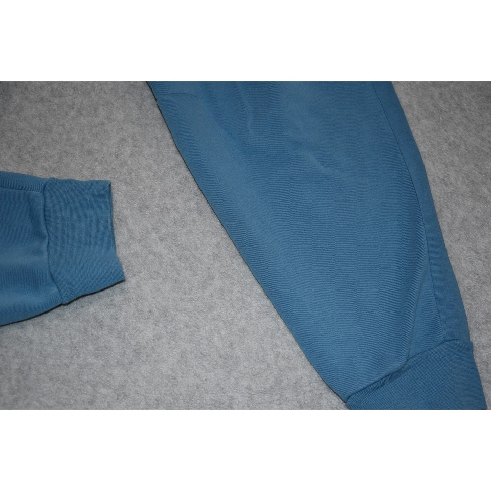 Nike Gym Sweat Pants Joggers Mens Size Large Pockets Tapered Performance Blue - Image 3 of 4