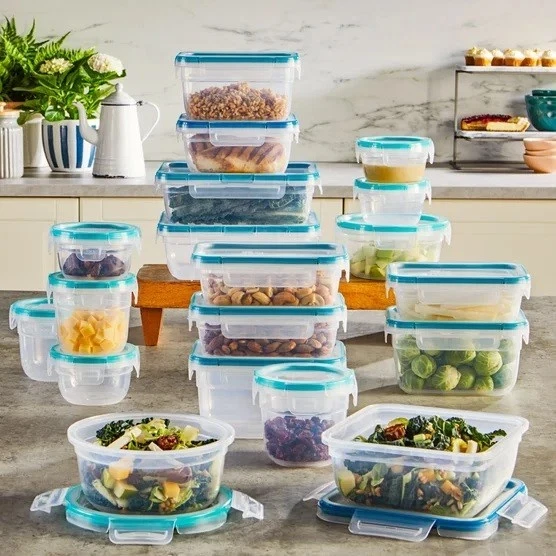 Juego de almacenamiento de alimentos de plástico Snapware de 38 piezas tapas Snaplock sin BPA - ¡Nuevo en caja! Foto 3 de 4