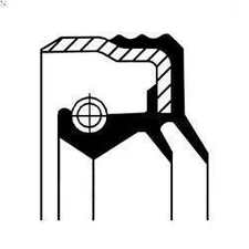 Shaft Seal, Wheel Hub Corteco 12033886B for MAN F90 9.973 1988-199