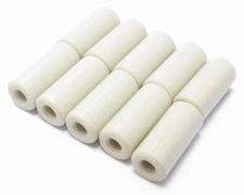 Ceramic Stand Off Insulator, #8-32 x 3/4 inch, 10pcs