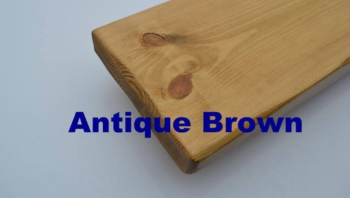 Solid Wood Reclaimed Chunky Floating Shelf Wooden Shelves - Picture 7 of 12