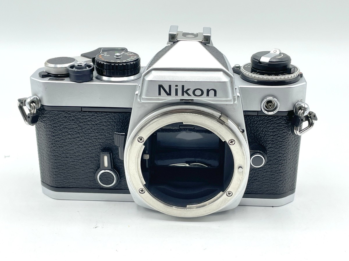 【完動品】Nikon FE Silver + Ai 50mm F/1.8 中古】Nikon ニコン FM シルバー 前期 + Ai NIKKOR 50mm f/1.8