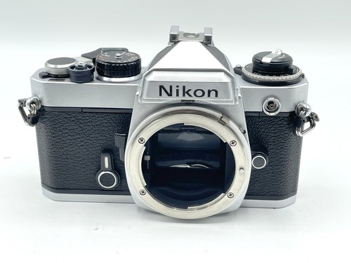 Nikon FE Manual Camera in Chrome or Black w/ optional 50mm 1.8 or 1.4 AI lens - Picture 13 of 18