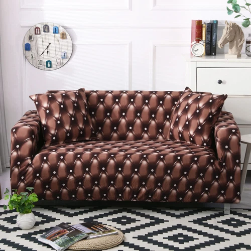 Elastische Sofabezug Garnitur für Wohnzimmer Couchbezüge rutschfeste Schonbezüge - Bild 49 von 51