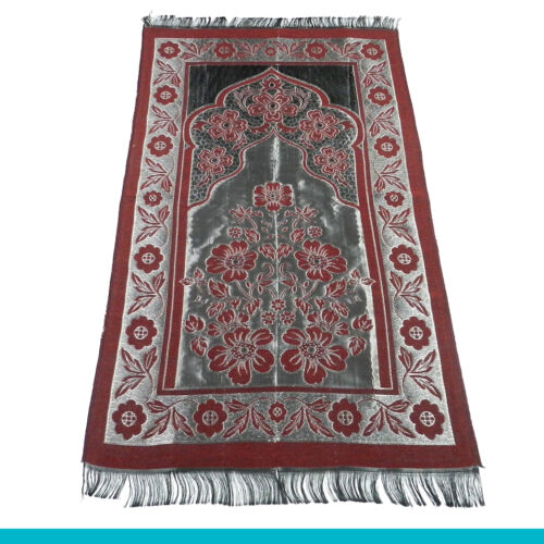 Muslim Prayer Mat Turkish Made Janamaz Musalla Islamic Seccade Salah Namaz Rug - Picture 3 of 17