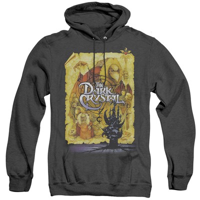 THE DARK CRYSTAL POSTER Licensed Hooded Sweatshirt Heather Hoodie SM-3XL