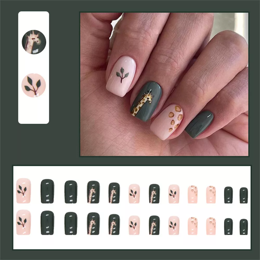 Details more than 122 giraffe nail art latest - ceg.edu.vn