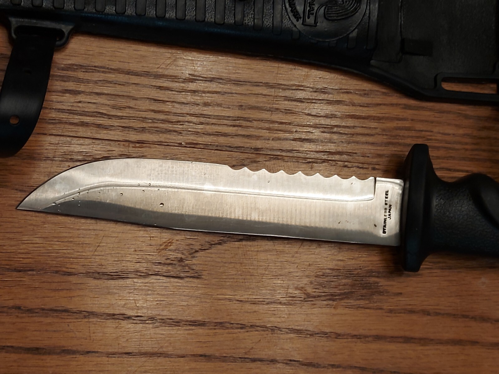 Scuba Skin Diving Knife W/Eternal Trade Mark Sheath, Japan eBay