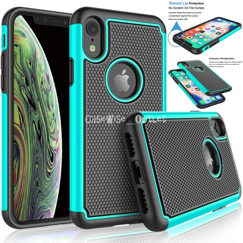 Shockproof Heavy Duty Bumper Hard Case For Apple iPhone 6 7 8 XS 11 12 13 SE 14 - Picture 8 of 15