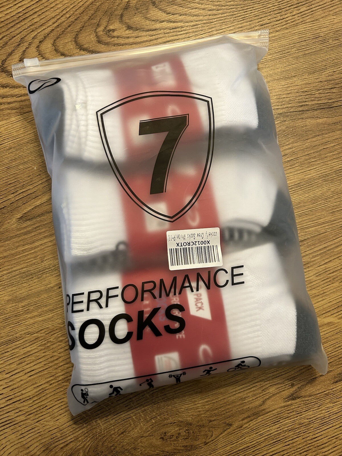 Calcetines Performance 6 pares talla 9-11 en embalaje original para deporte/actividad