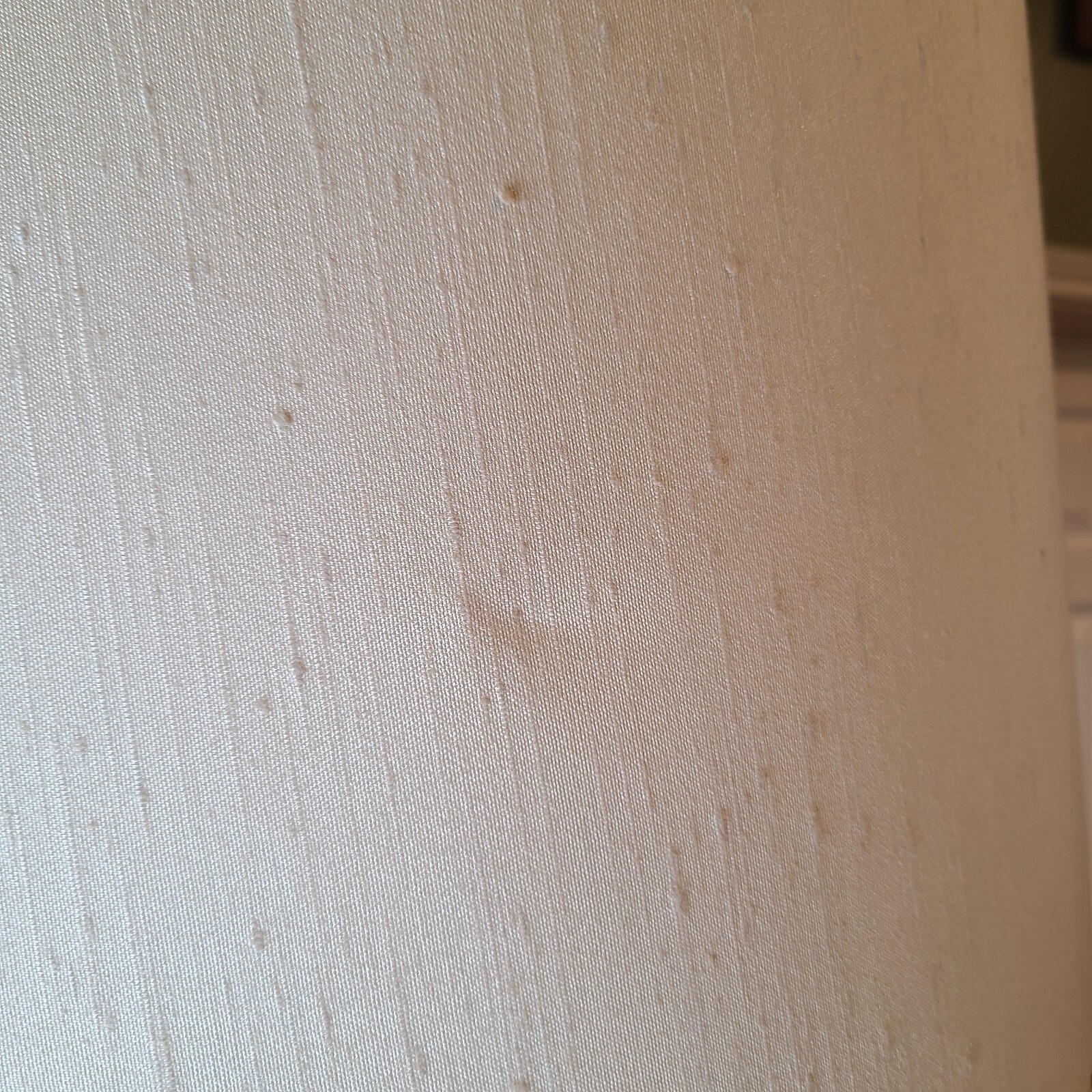 Mid Century Modern Hollywood Regency Iridescent Amber Glass Table Lamps PAIR XL