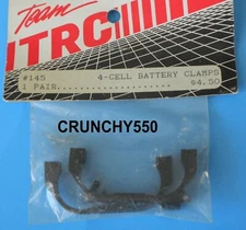 Team TRC 4-Cell Battery Clamps Pan Car Bolink Vintage RC