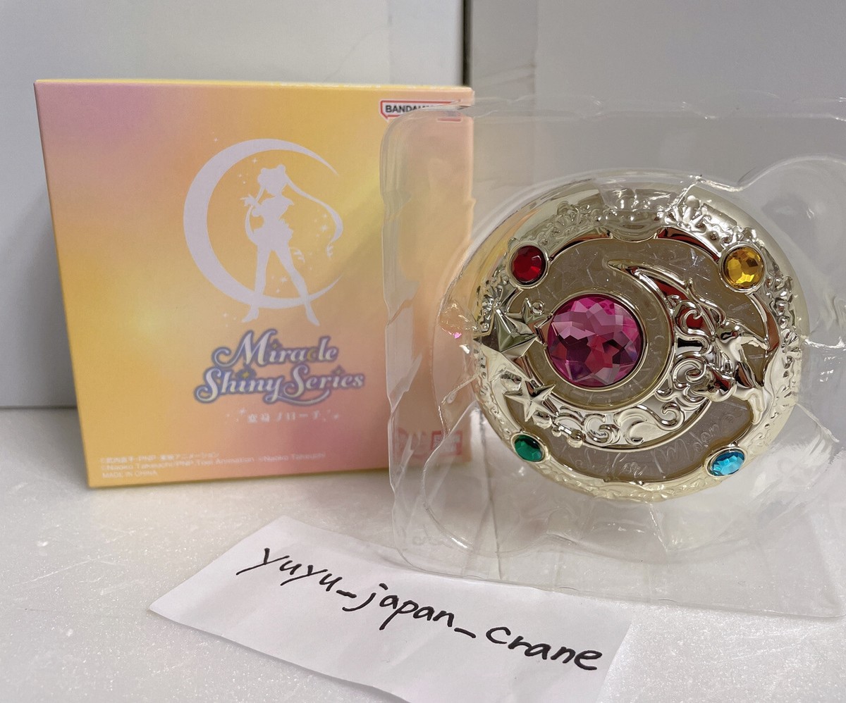 その他 BANDAI Miracle Shiny Series Sailor Moon Miracle Shiny Series Transformation Brooch 7cm