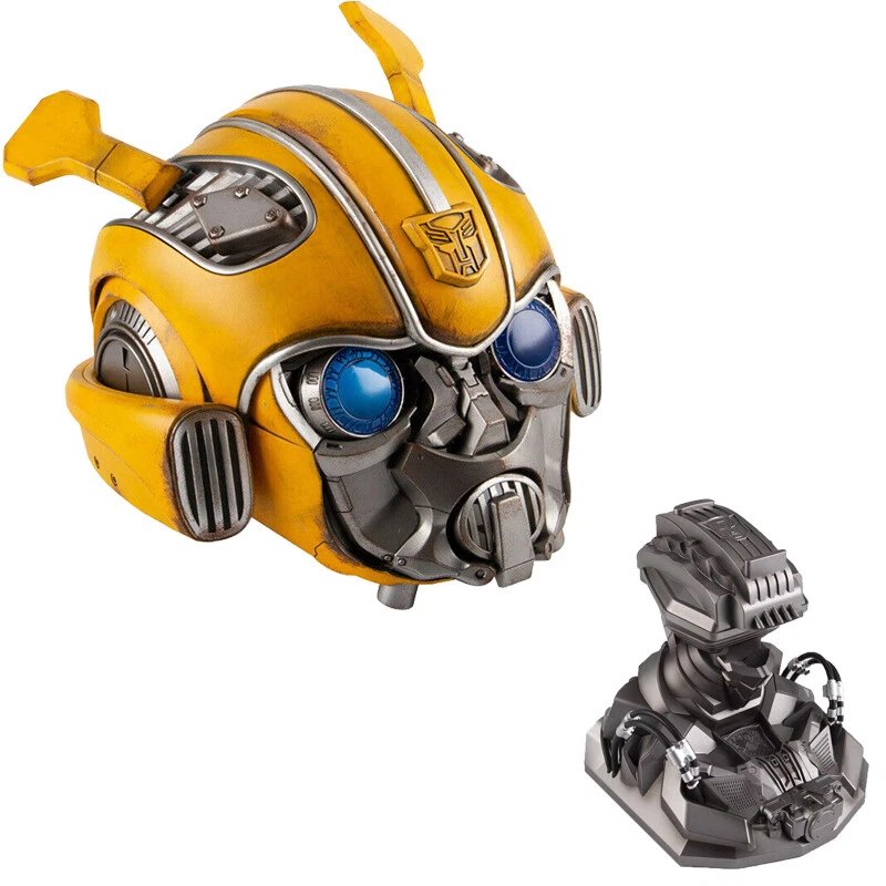 1:1 Amazing Bumblebee Helmet Mask Wearable Voice Control Killerbody Toy Giftv - Image 3 of 4