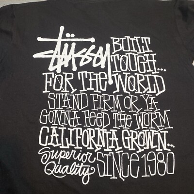 ◆正規品◆STUSSY CALIFORNIA GROWN TEE PIGMENT DYED◆関税込◆ California Grown Tee Pigment Dyed – Black | Tees | Stüssy