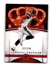 2017 Panini Crown Royale Pink Jabrill Peppers  SN249 93