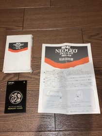 Price reduced!　NEO GEO AES Memory Card NEO-IC8 - Tested