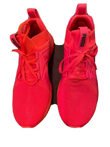 Puma 189498 Enzo High Risk RED Low Top Lace Up Athletic Cross Training Shoe  7.5 | eBay