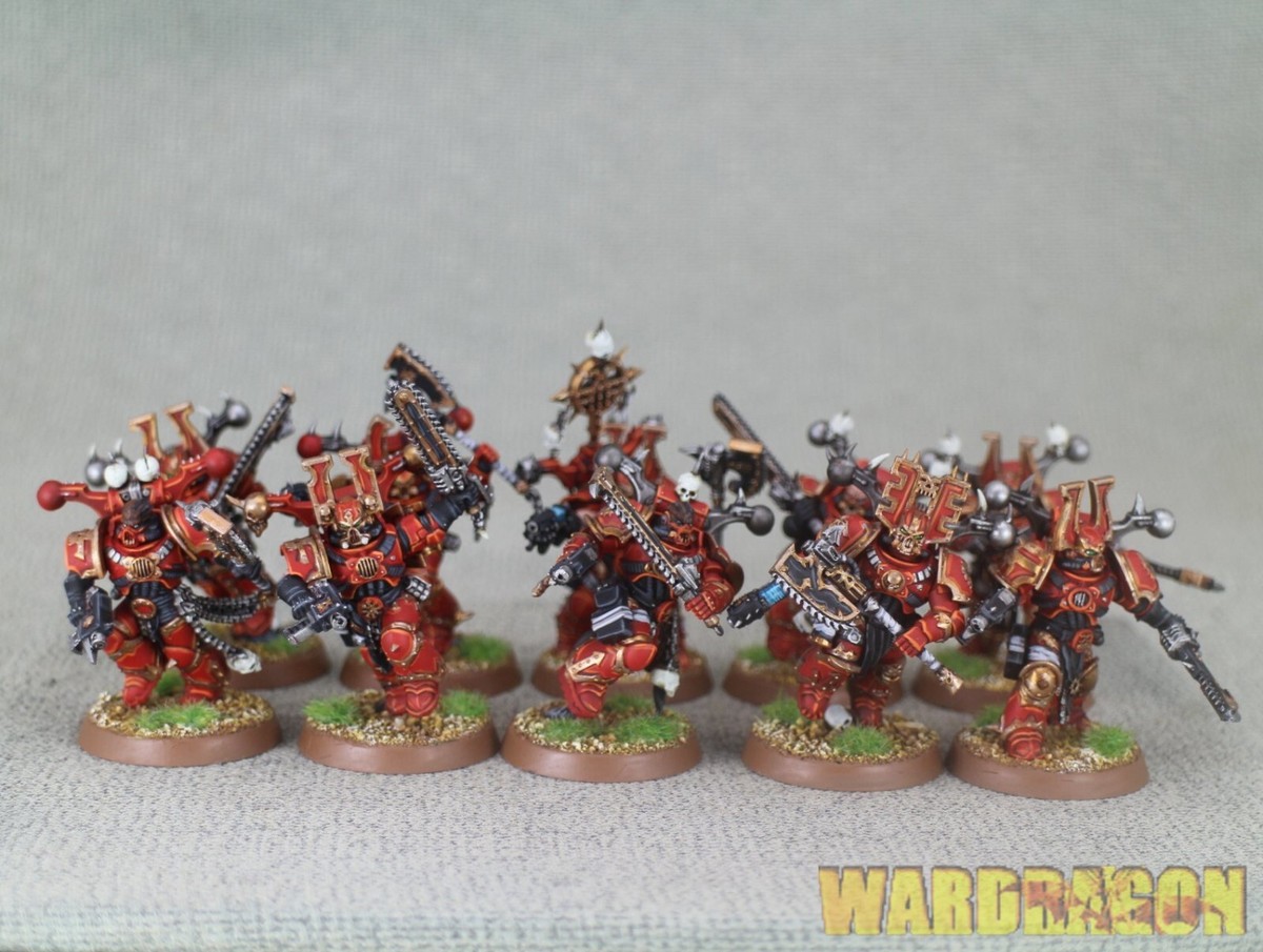 khorne berzerkers ウォーハンマー Khorne Berzerkers