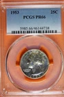 1953 - PCGS PR66 WASHINGTON QUARTER! #B42133