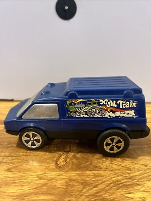 Power Shifters Stunt Van Night Train Friction Car [Mattel, 1976] WORKS