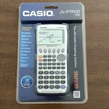 Casio fx-9750GII-WE Graphing Calculator, New