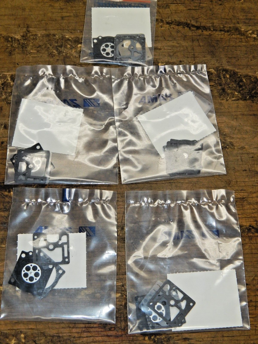 Genuine OEM ZAMA SET of FIVE Gaskets/Diaphragms GND-23 | eBay