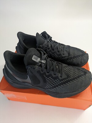 Nike Mens Air Zoom Winflo 6 AQ7497-004 Black Running Shoes Sneakers Size 11 Nike Air Zoom Winflo 6 Triple Black Men main image 4