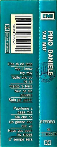 PINO DANIELE - VAI MO' - Cassette (1981, Italy) - Picture 3 of 3