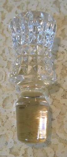 Gorham Lead Crystal Decanter By Nachtmann of West Germany + 6 Rocks Glasses - Picture 3 of 5