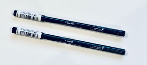 Make Up For Ever | 1 Graphite 6 Forest | Aqua Resist Color Eye Pencil Lot Qty. 2
