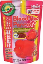 New Hikari Blood Red Parrot Fire Cichlid Fish Food Floating Color enhancing 333g