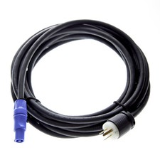 5MPROW 12 Gauge SJOOW 25'ft Seetronic PowerCon to Edison Male Power Cable