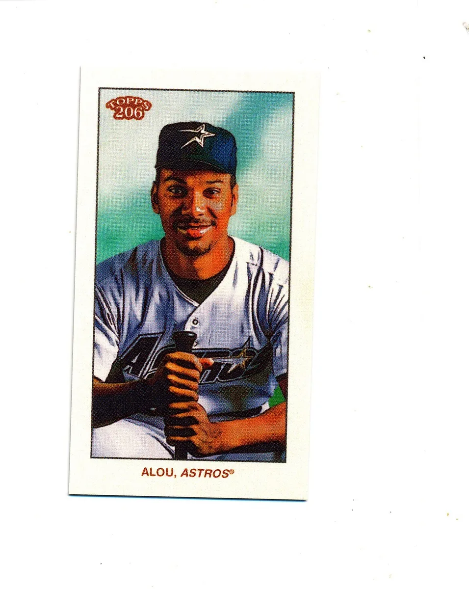 MOISES ALOU 2022 Topps 206 T206 WAVE 4 CYCLE BACK PARALLEL #/25 Astros