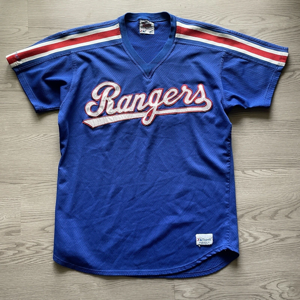 Vintage 80s Majestic Diamond Collection Texas Rangers Authentic Jersey #39  Sz 44