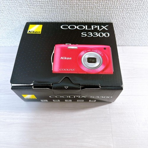 【MINT in BOX】Nikon COOLPIX S3300 Strawberry Pink 6x 16.0MP Digital Camera JAPAN - Picture 14 of 19