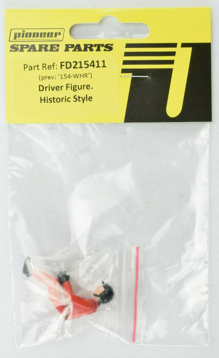 Игровой автомобиль Pioneer 132 Черный шлем Красный костюм Фигурка водителя FD215411 2390₽